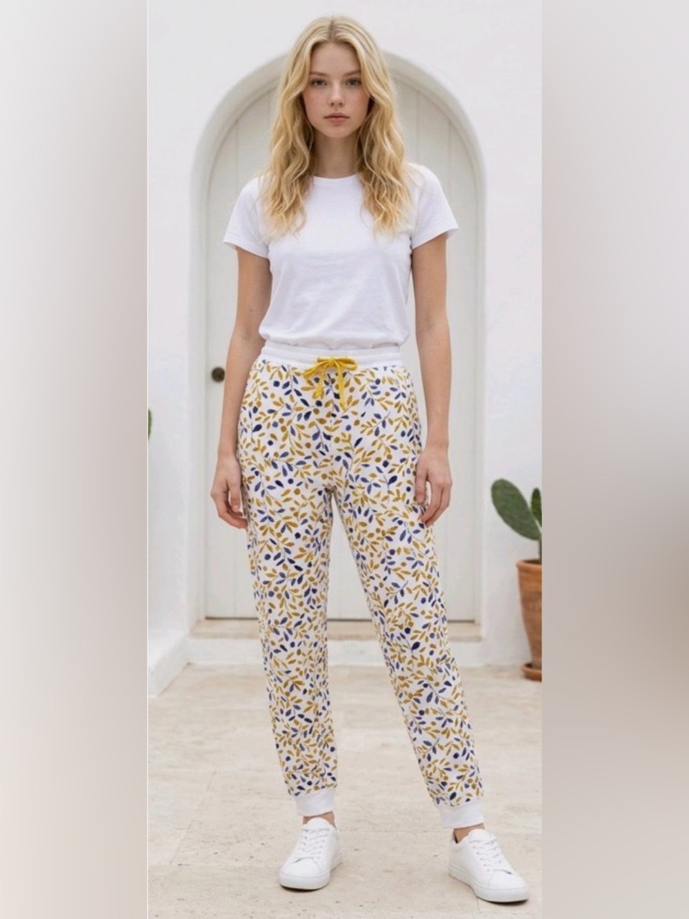 Garnet Hill Organic Pima Cotton Flannel Joggers
